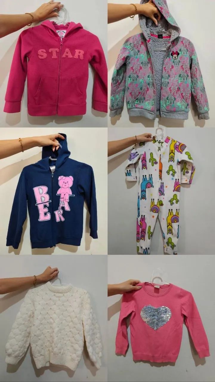 Lote de roupas menina tam 6 e 8 - Foto 4