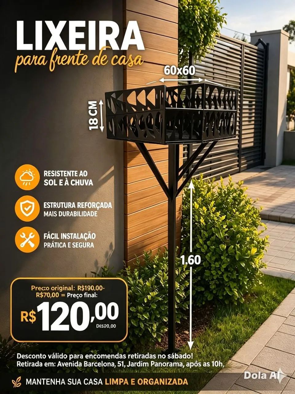 Lixeiras top - Foto 3