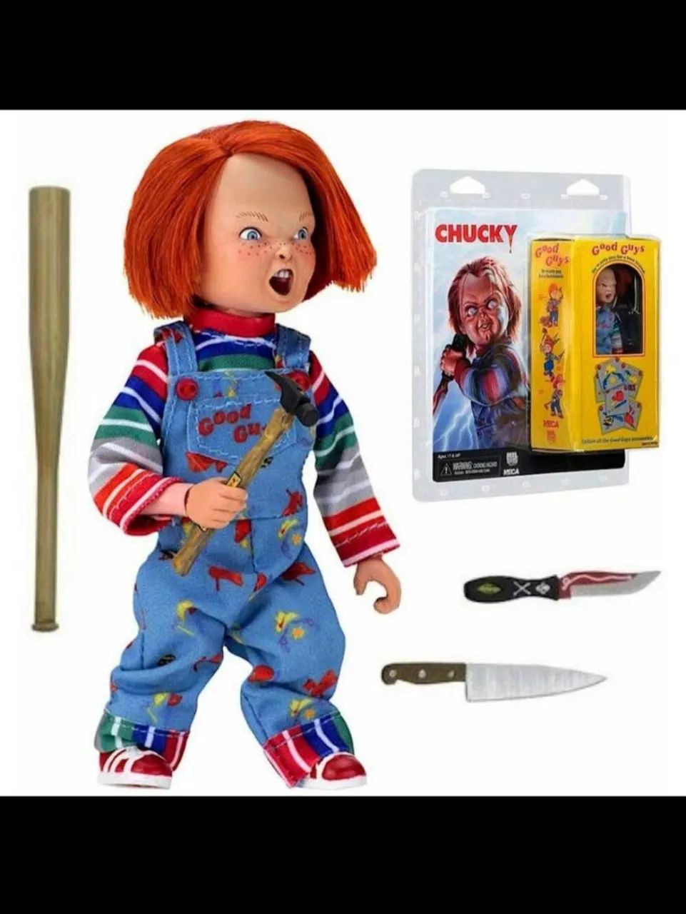 Boneco figura Chucky neca toys original lacrado  - Foto 3