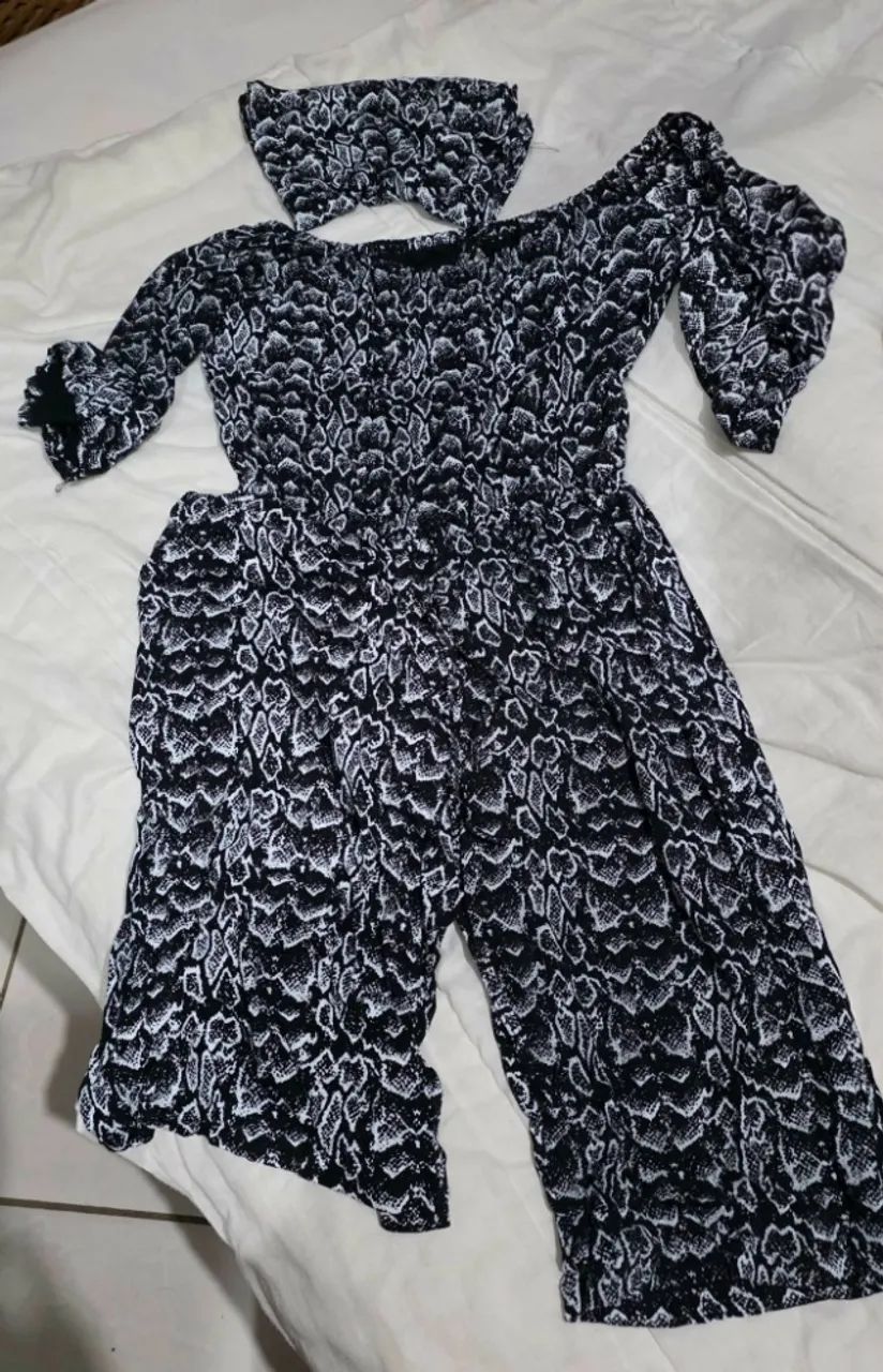 Macaquinho Mid preto & branco