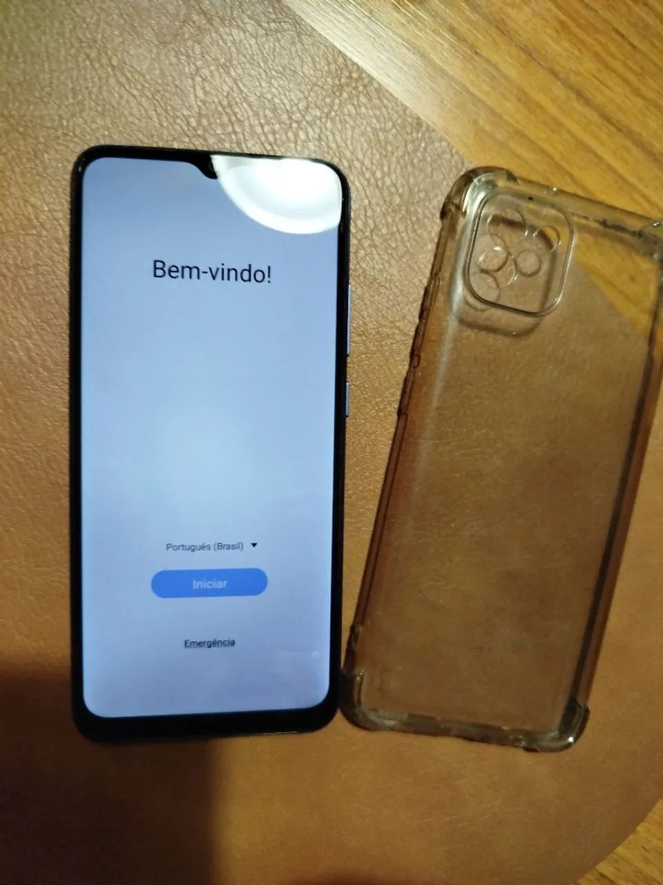 Samsung Galaxy A03 4GB 64GB Azul com capa e 5 películas  - Foto 3