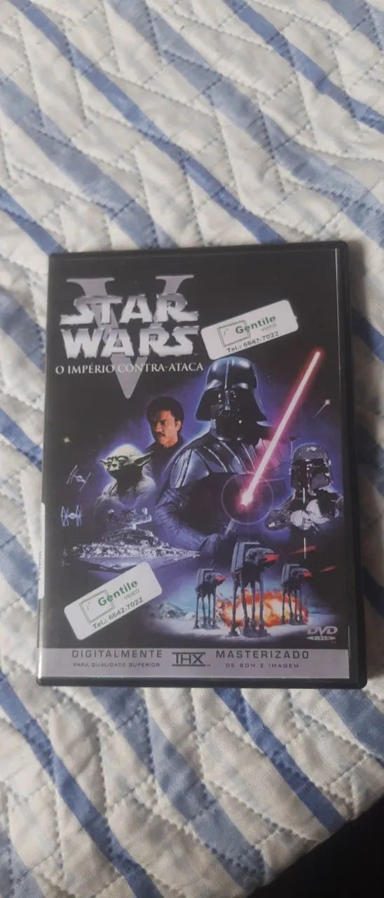 DVD (gravado) STAR WARS O IMPÉRIO CONTRA ATACA