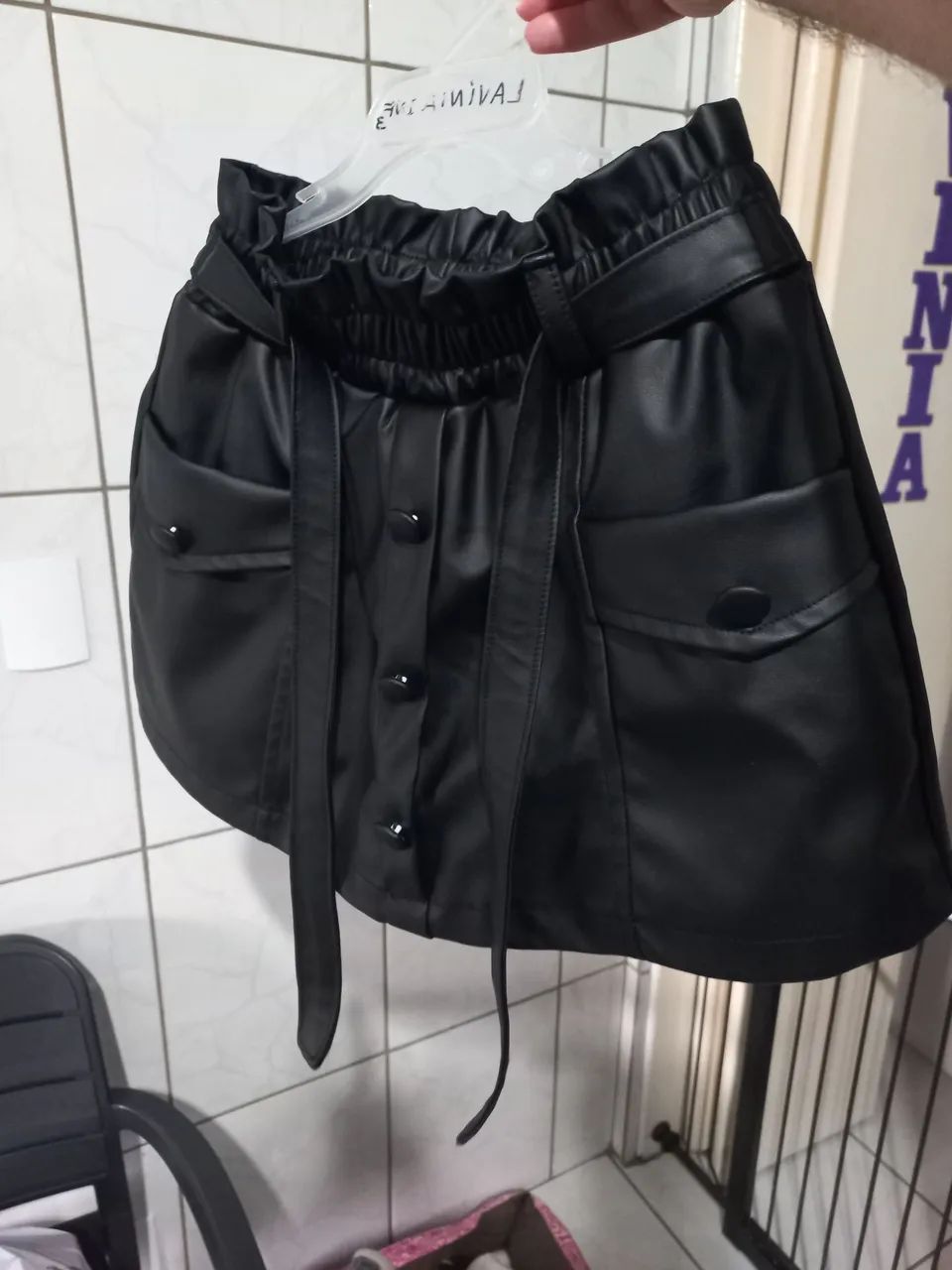 Conjunto de Couro Fake Infantil - Foto 3