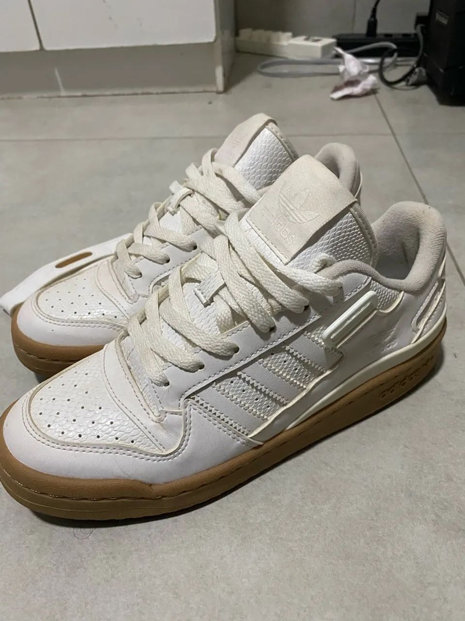 Adidas Forum Mid White Gum - Foto 3