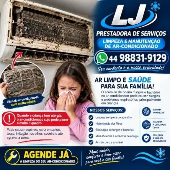 limpeza de ar condicionado