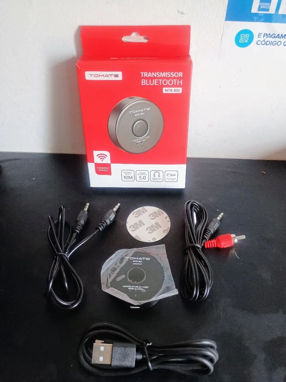 Transmissor Bluetooth para conexão simultânea de até 2 aparelhos / MEGA OFERTA IMPERDÍVEL  - Foto 2