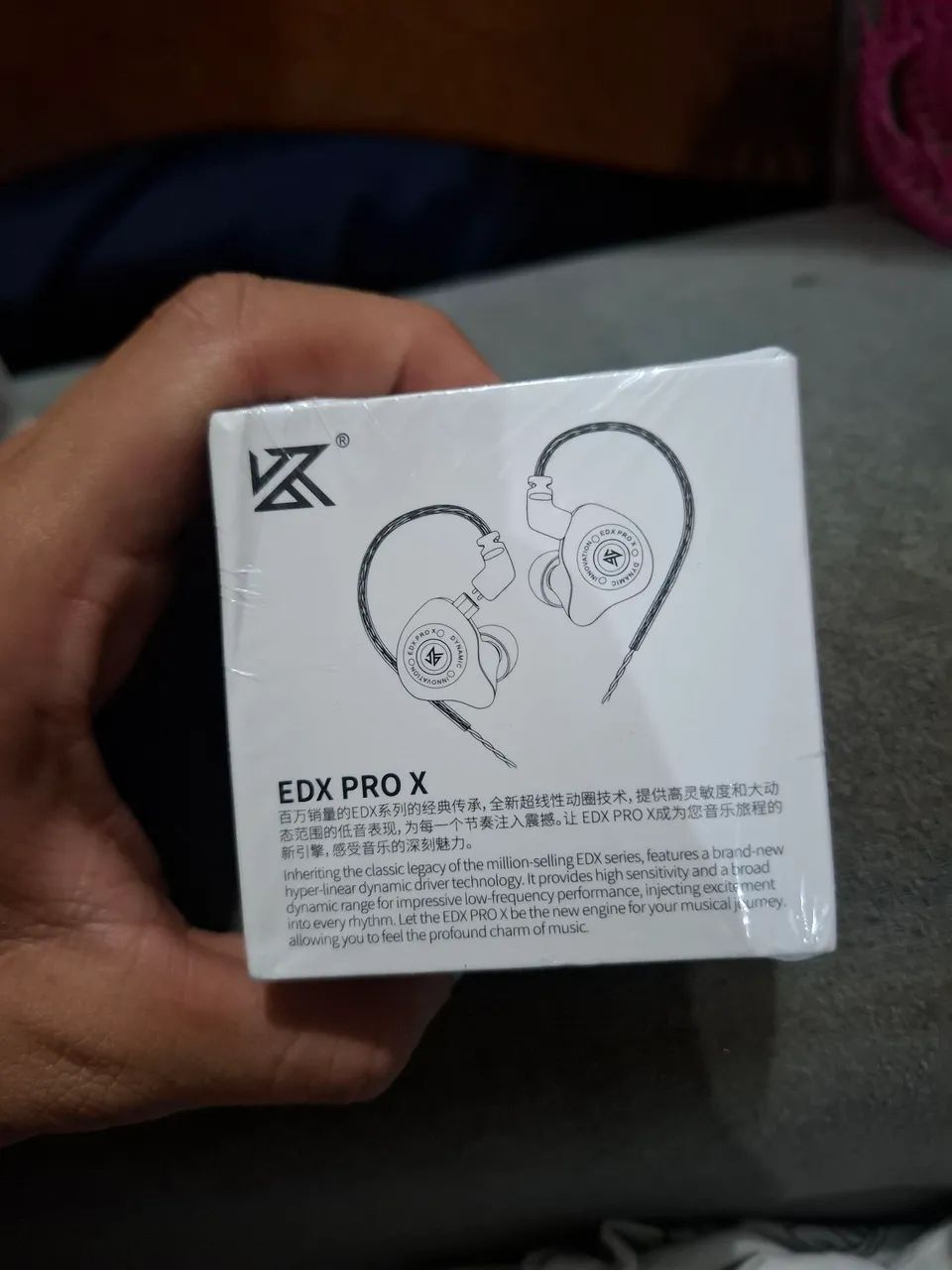 Fone Gamer KZ EDX PRO mic