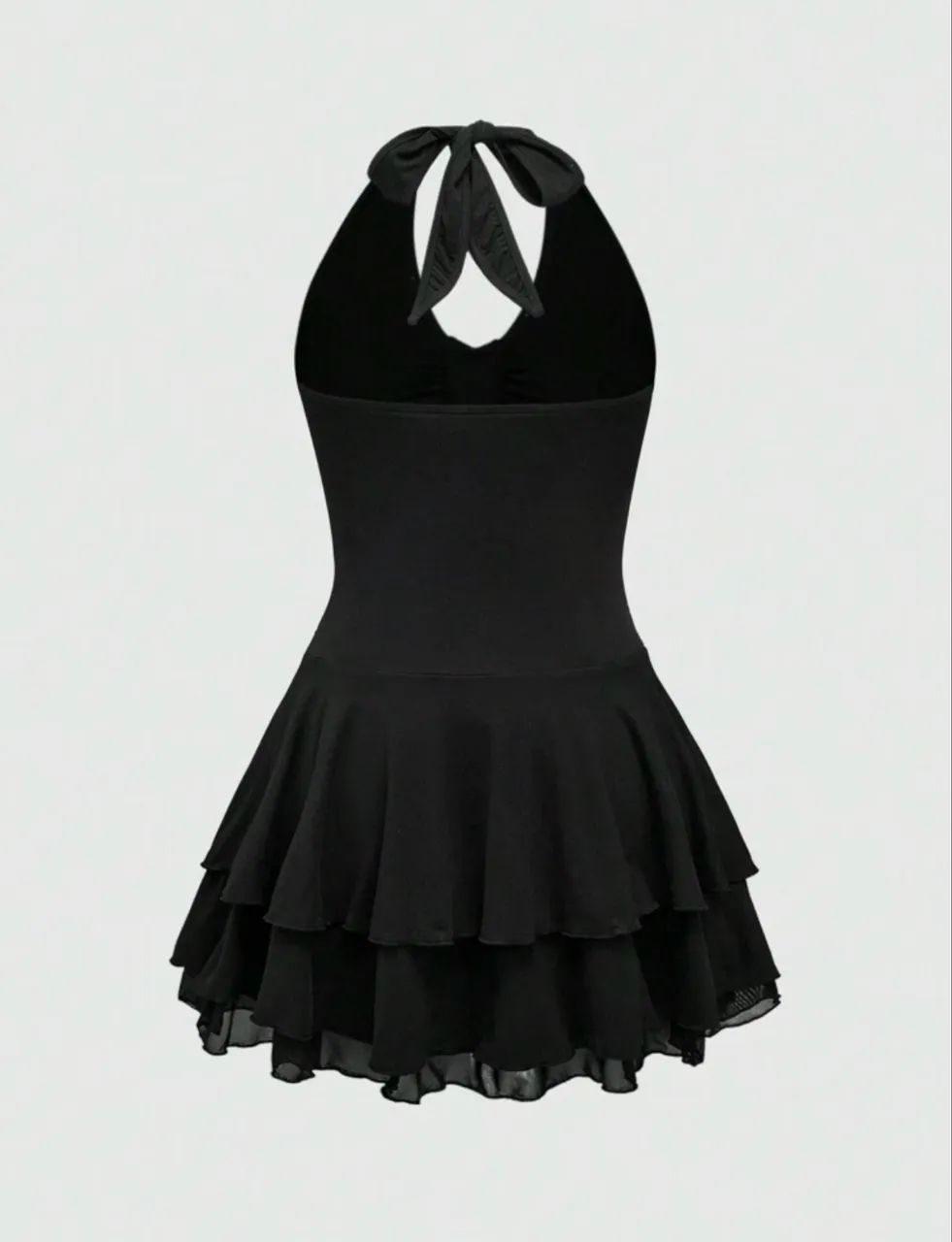 Vestido preto gótico M shein