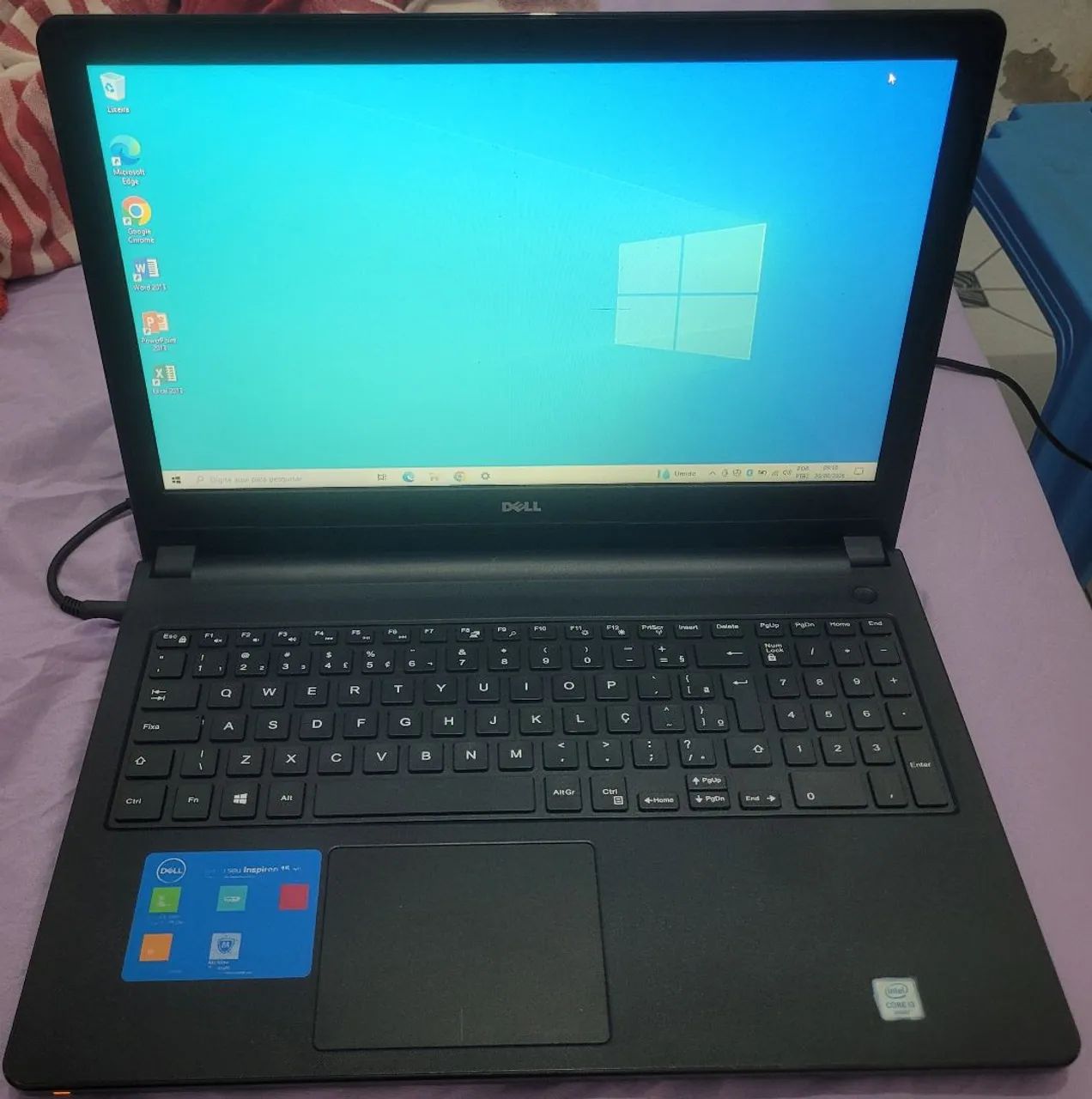 Notebook dell ssd e memória ddr4