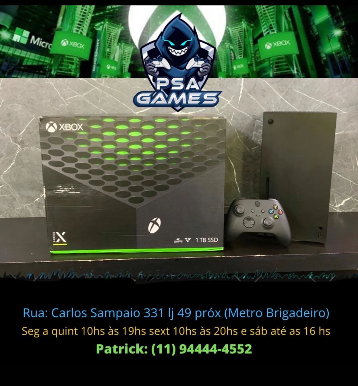 Xbox Séries X 1 terá com entrada de CD
