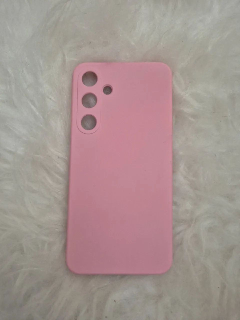 Capinha Rosa S24 Plus