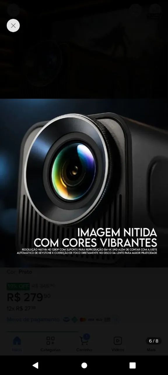Projetor compacto ? - Foto 3