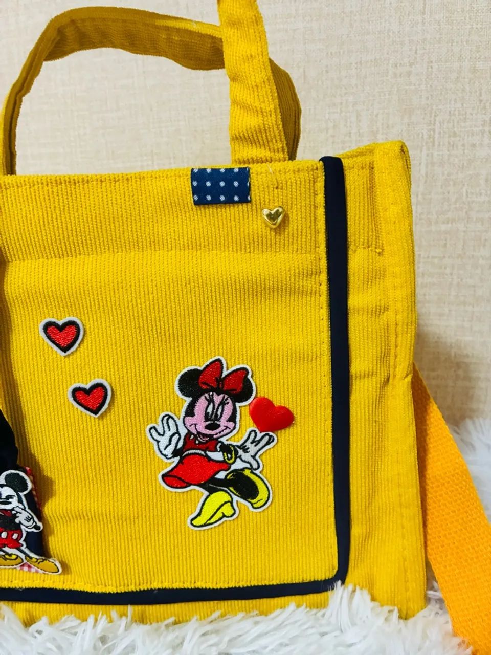 Bolsa de tecido Minnie - Foto 2