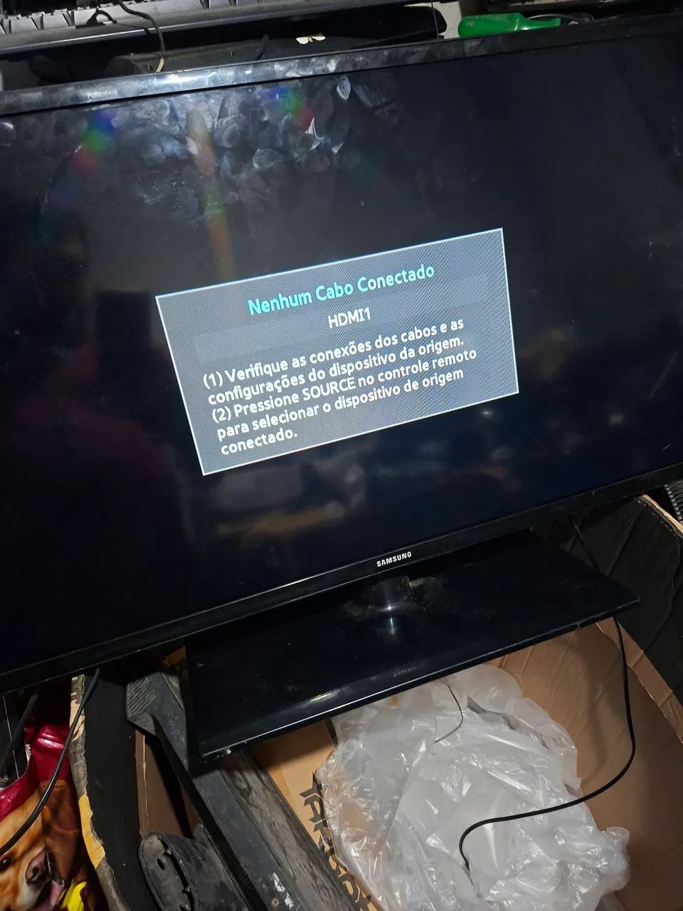 TV SAMSUNG 32 UN32F4200AG EM ESTADO DE NOVA - Foto 4