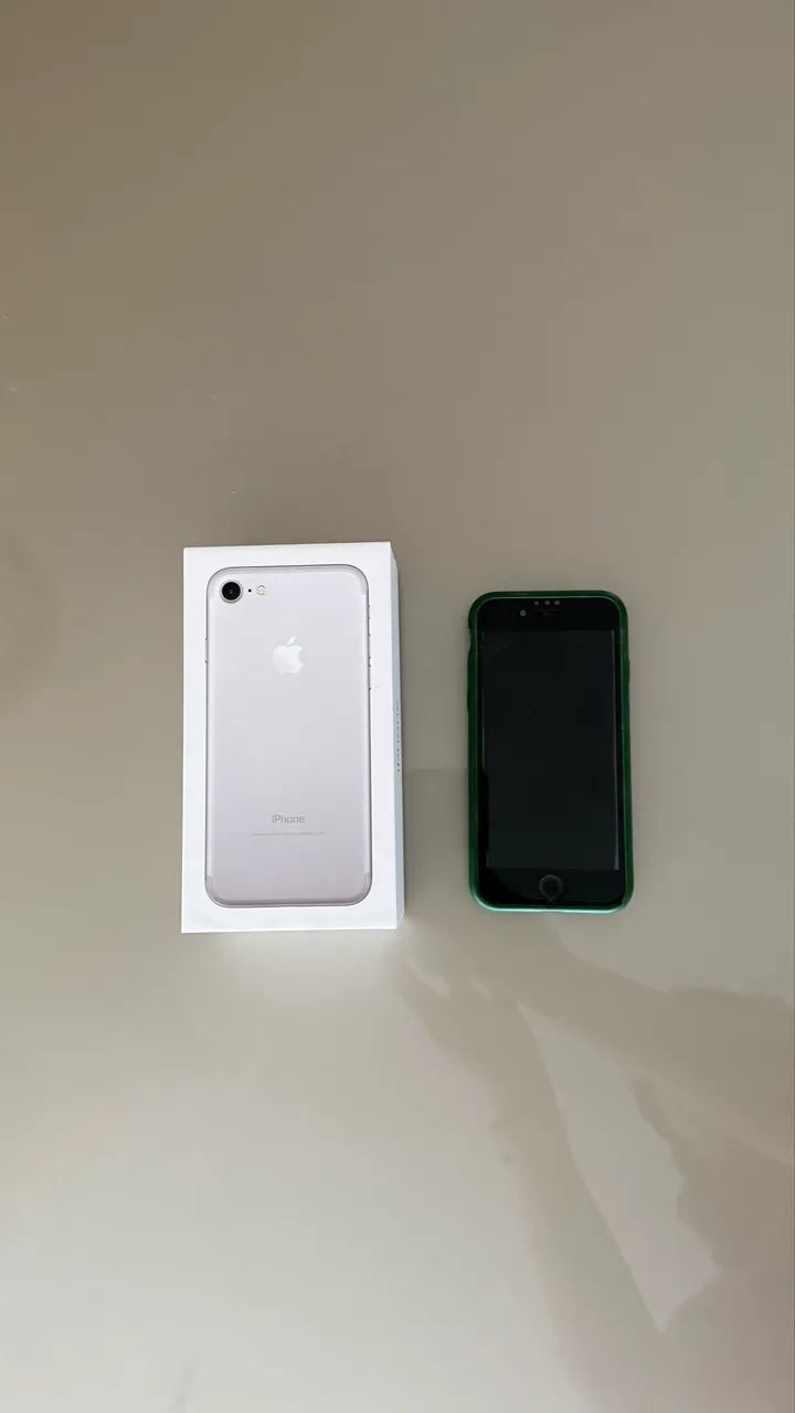iPhone 7 silver em perfeito estado  - Foto 5