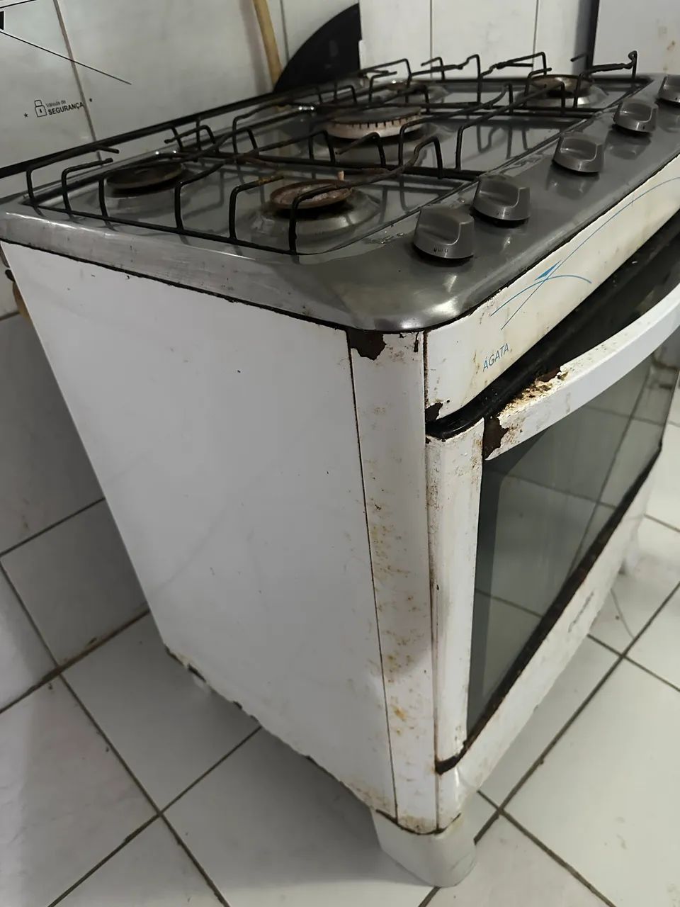 FOGÃO RETIRADO DE PEÇA 