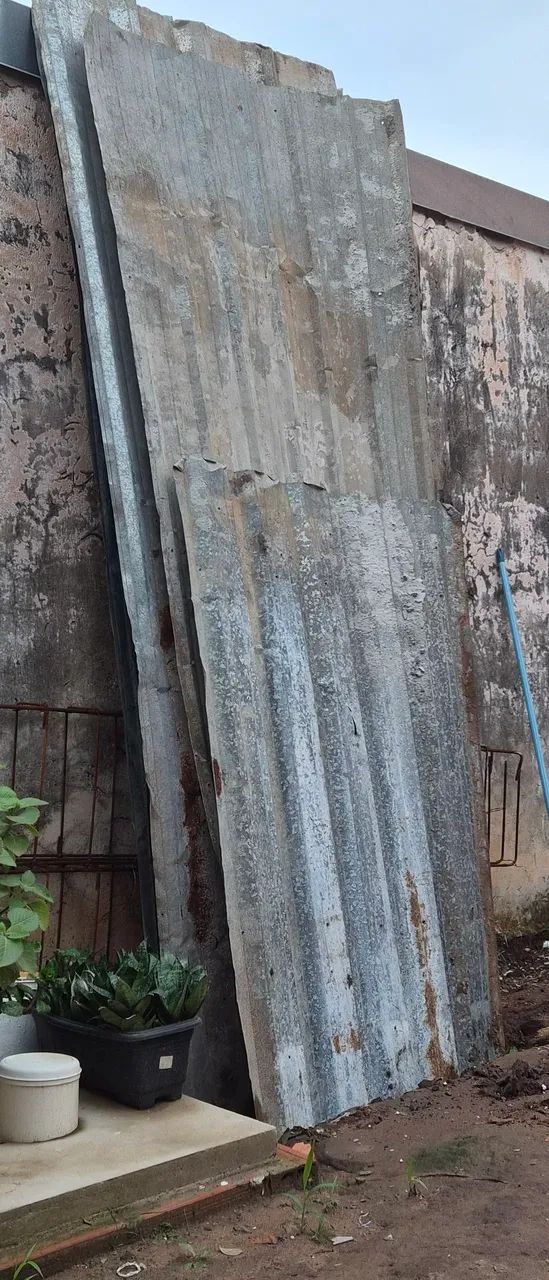 Telha de zinco