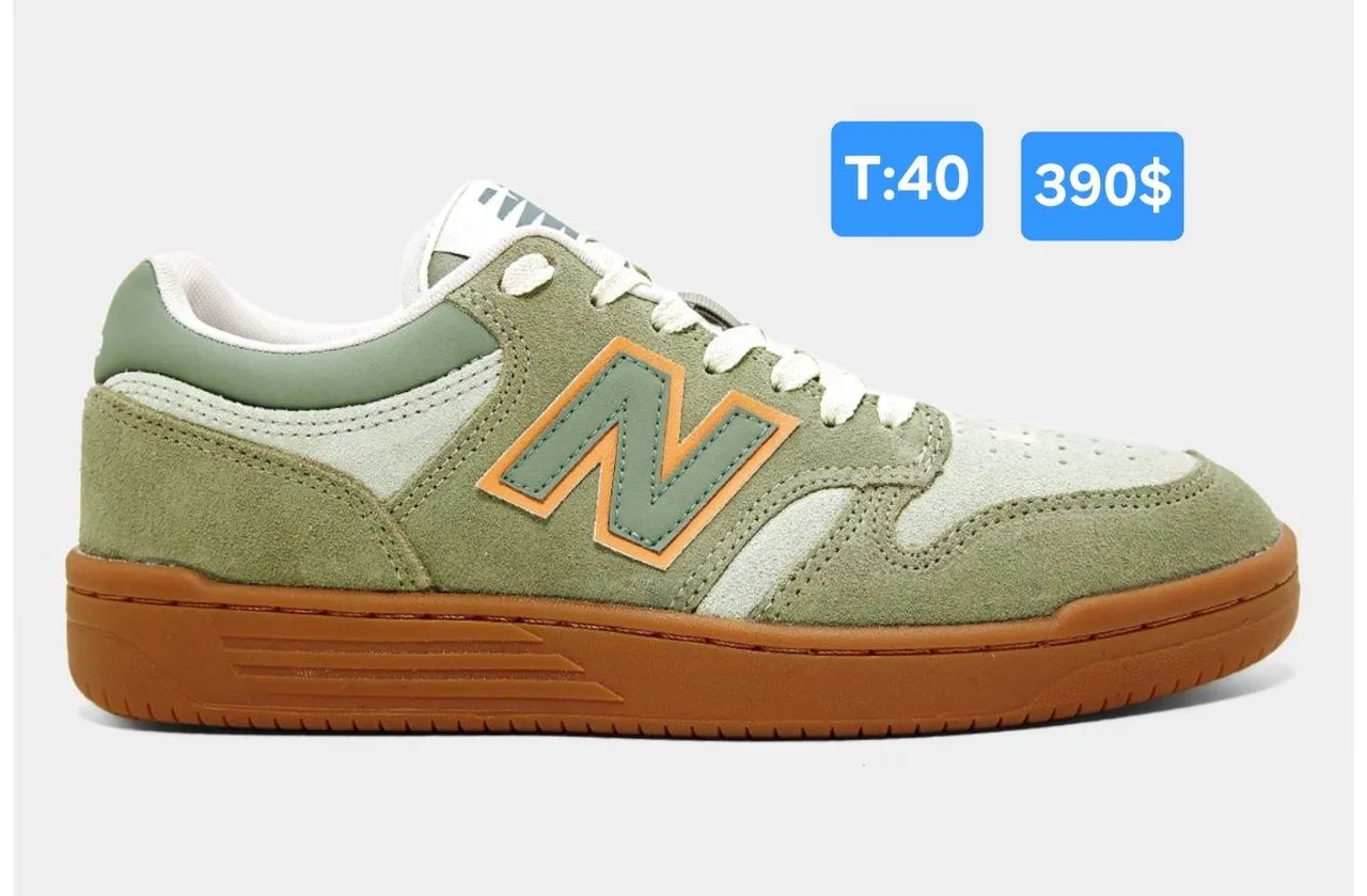 Tênis da New Balance 480 Low tamanho 40 original 