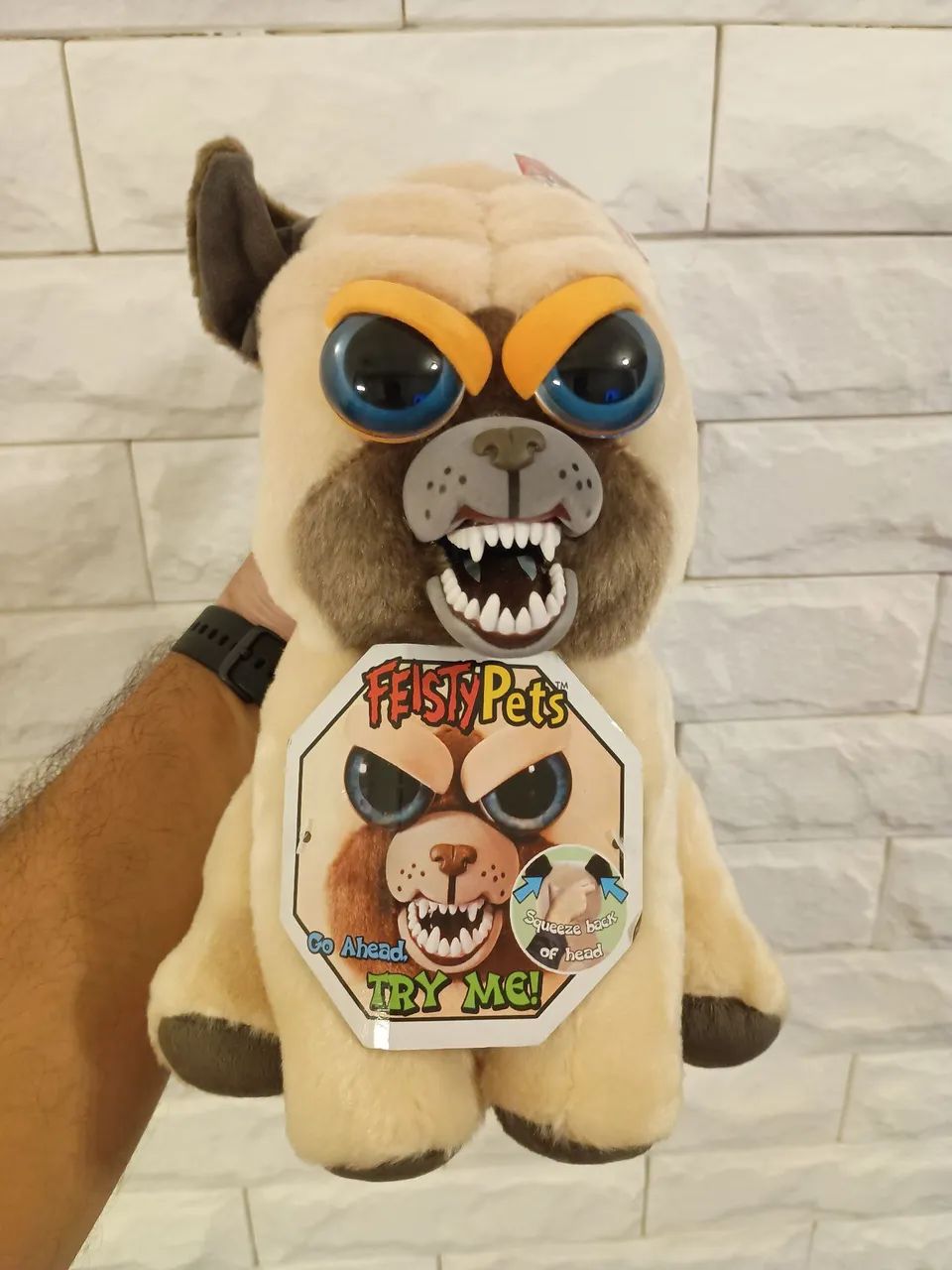 Feisty Pets Pug original Manny Macho - Foto 2