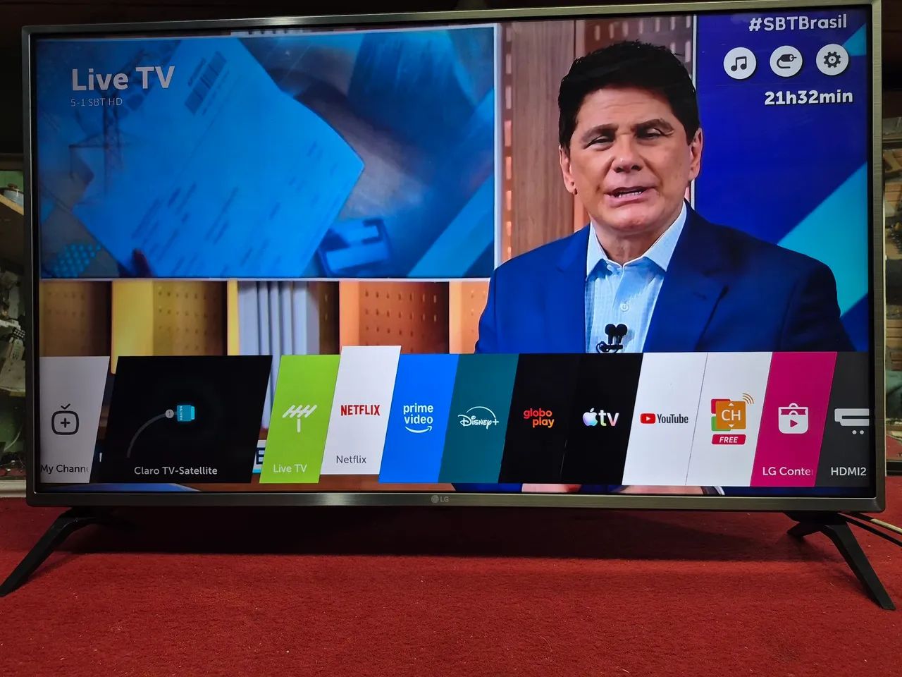 Smart TV LG 43 polegadas completa 