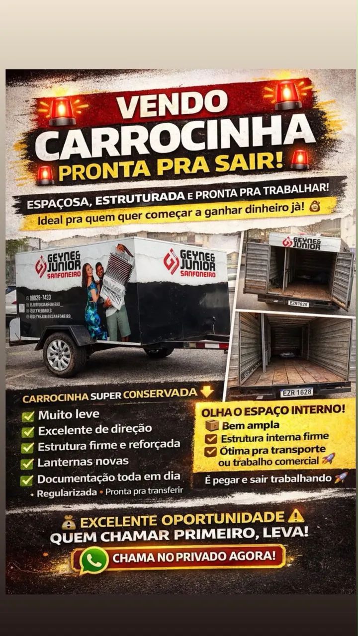 Carretinha (carrocinha) - Foto 5