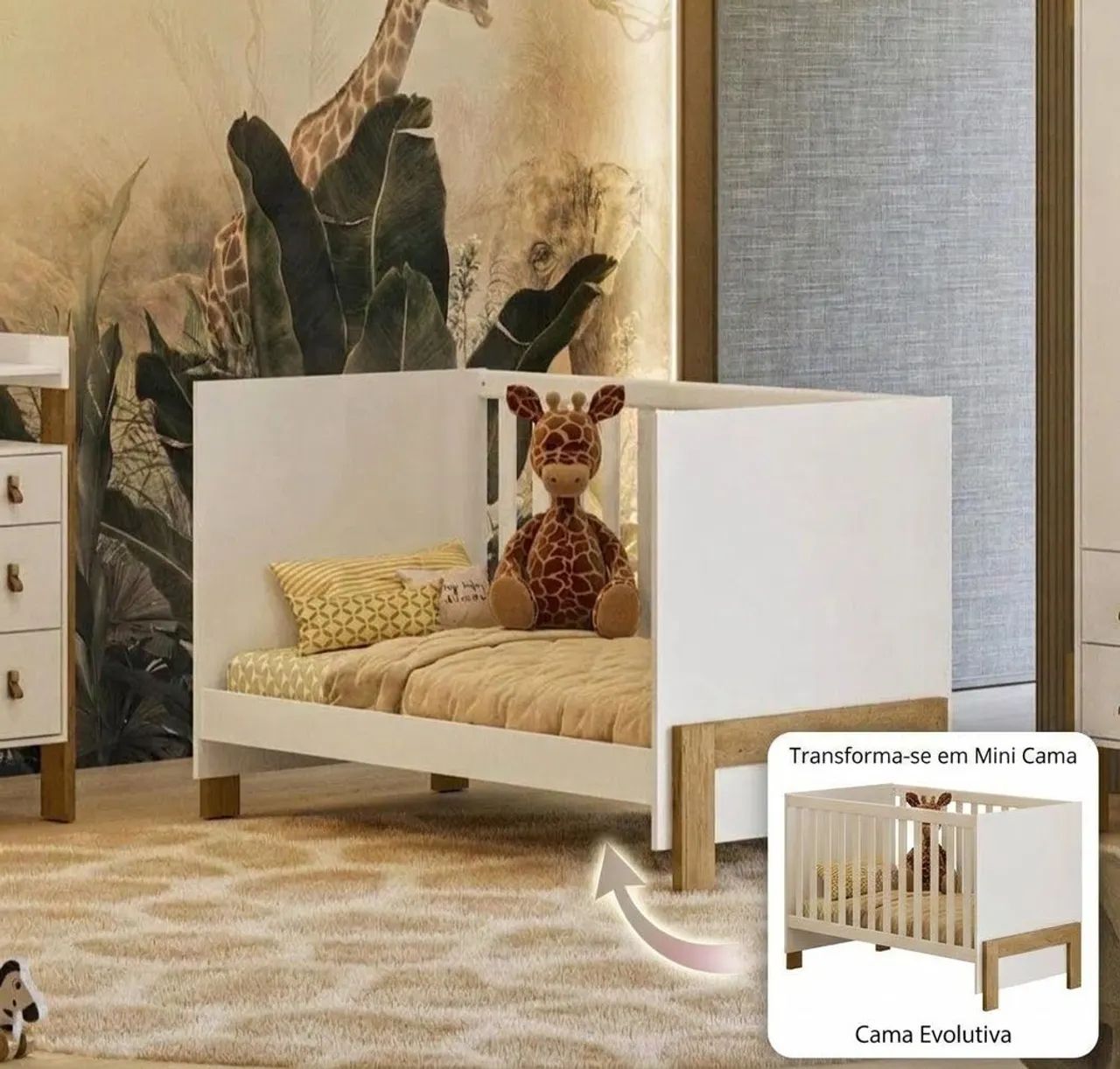 Berço Mini Cama - Entrega e montagem imediata  - Foto 2