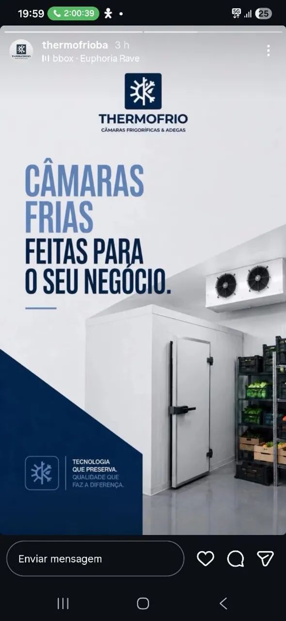 Camara frigorifica 