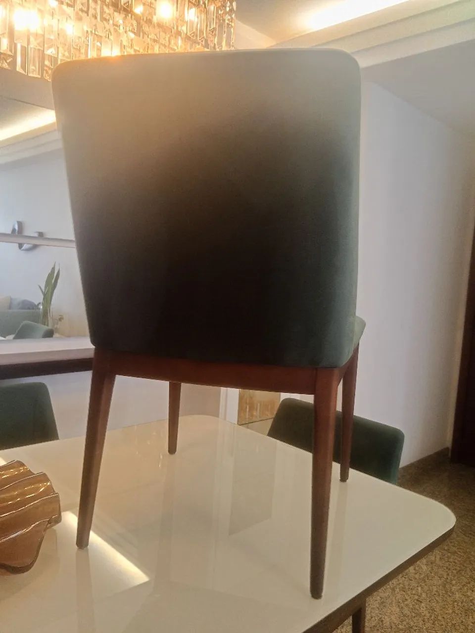 Mesa semi nova lindão sua sala. - Foto 4