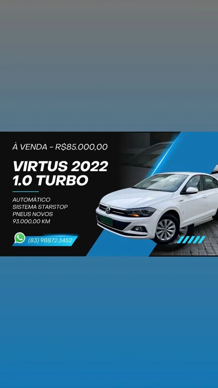 Volkswagen Virtus 1.0 TSI AT 2022