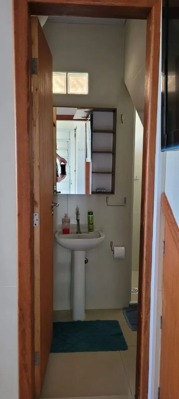 Kitnet mobiliada planejada Ar Split e Lava e Seca - Foto 5
