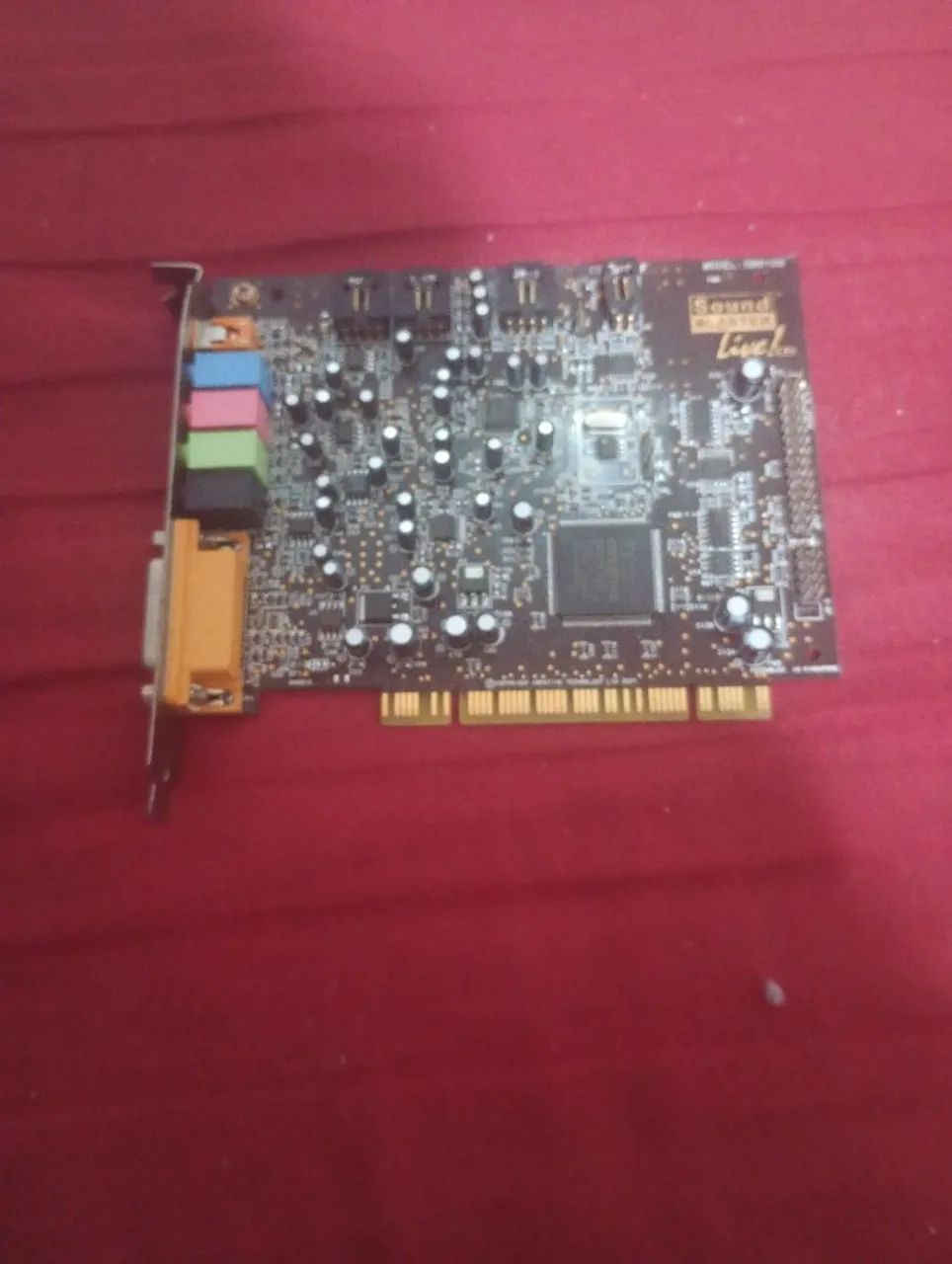 Placa De Som Creative Sound Blaster Live! PCI - Modelo SB0100 (Retro - Foto 2