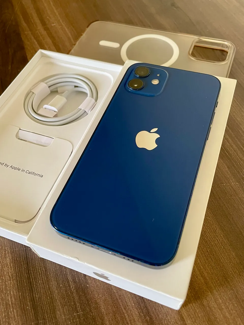 iPhone 12 64GB Azul - Completo na Caixa! - Celulares e Smartphones