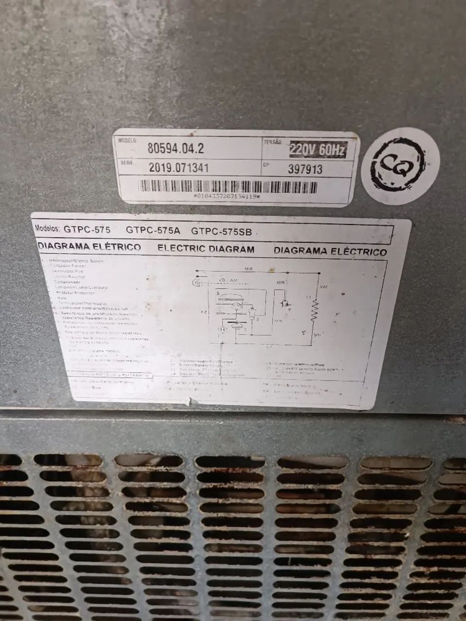 Freezer 220v funcionando perfeitamente  - Foto 2