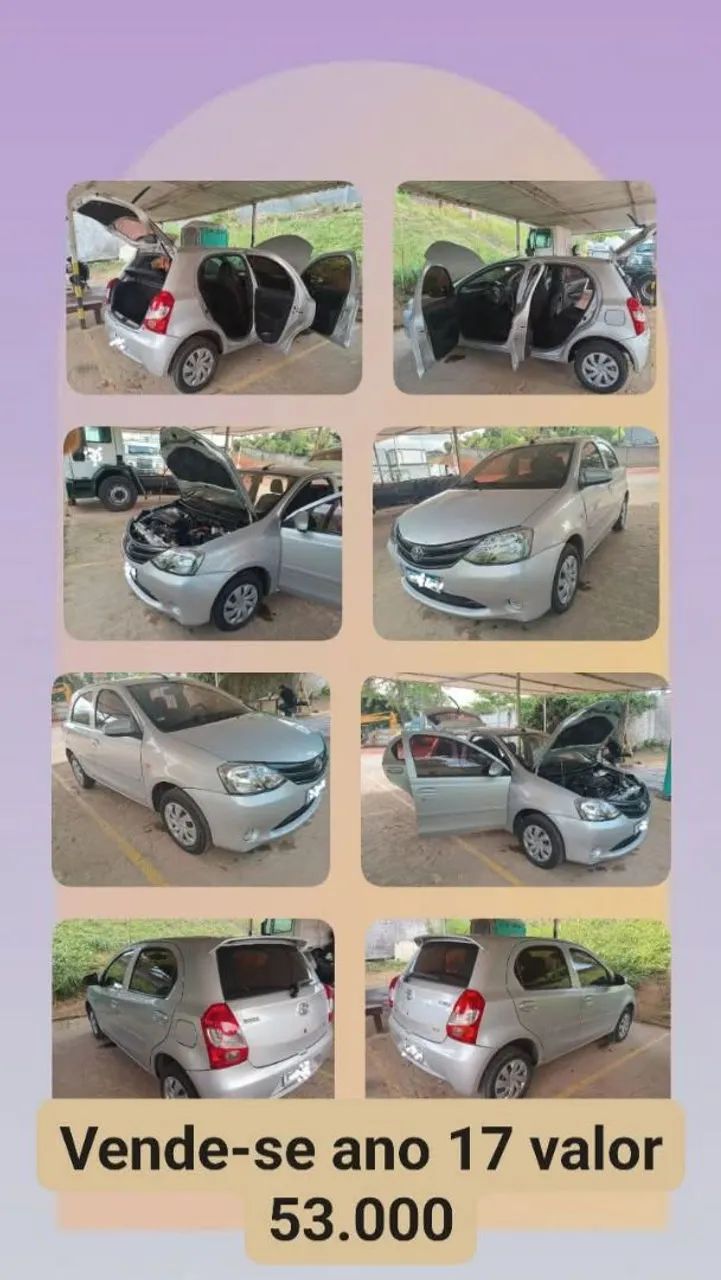 Toyota Etios 1.3 16V FLEX 2017