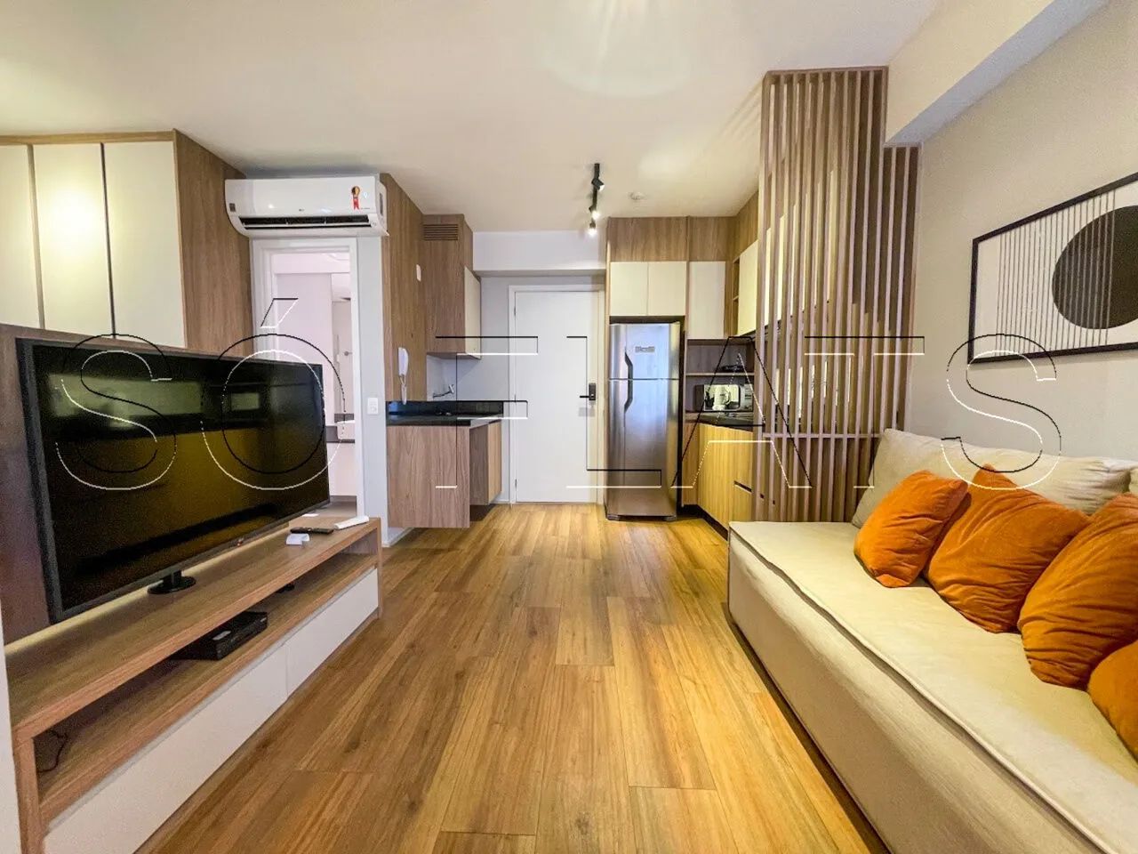 Apartamento no River One disponível venda com 35m², 1 dormitório e 1 vaga, localizado no B