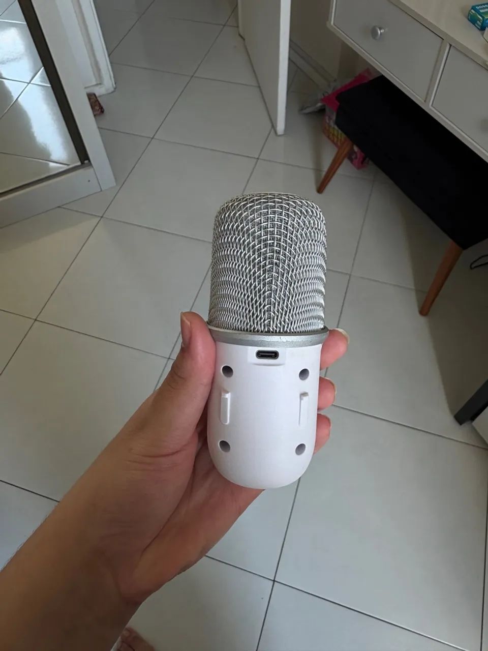 Microfone Solocast Hyperx Branco - Foto 2