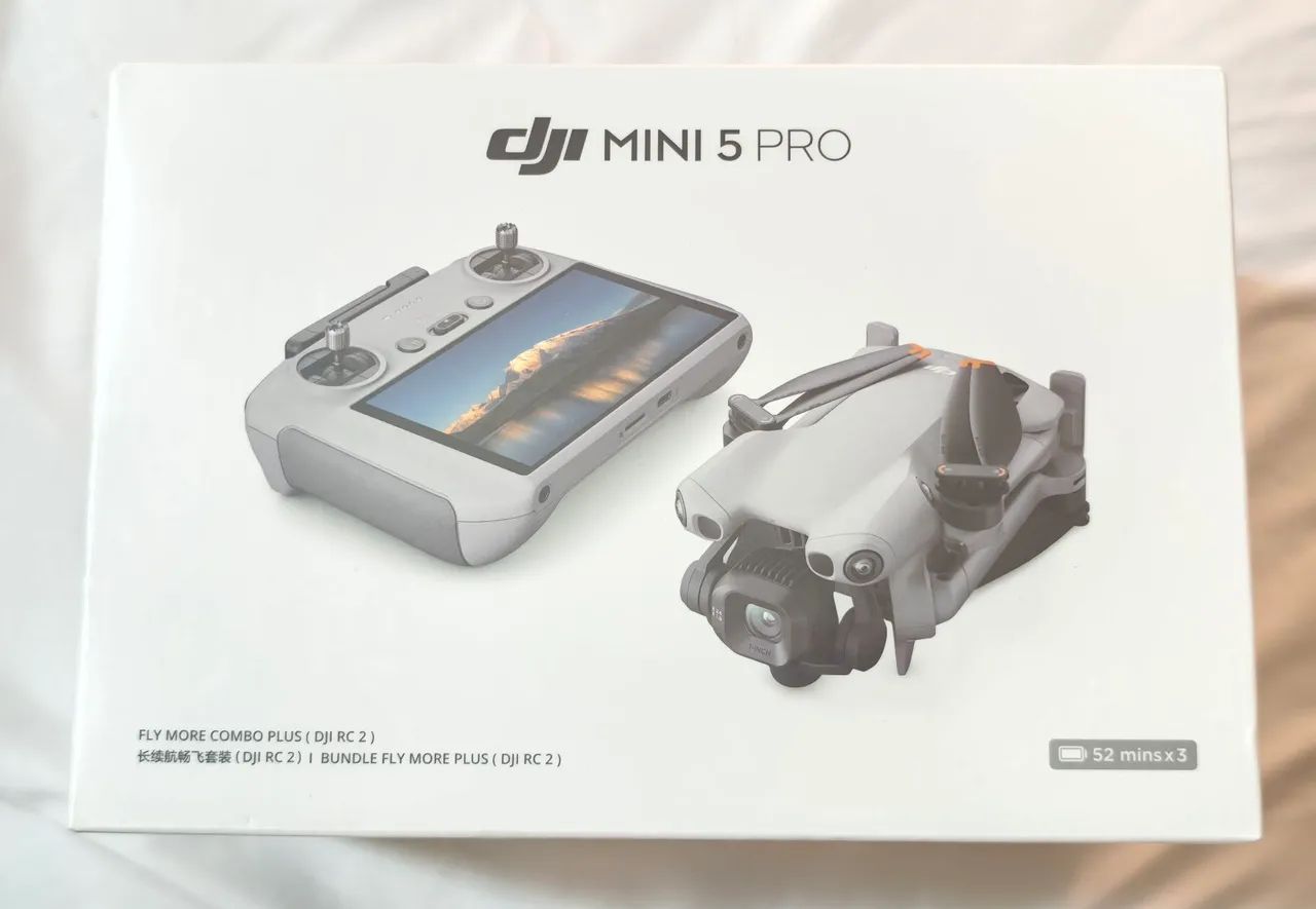 DRONE DJI MINI 5 PRO COMBO PLUS NOVO LACRADO