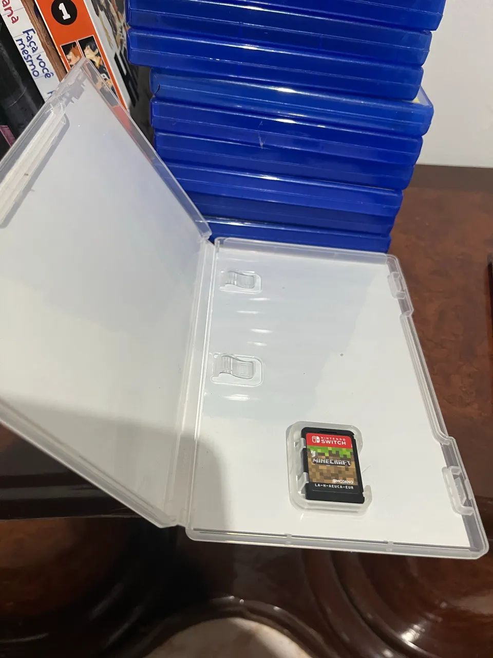 Minecraft mídia física nintendo switch