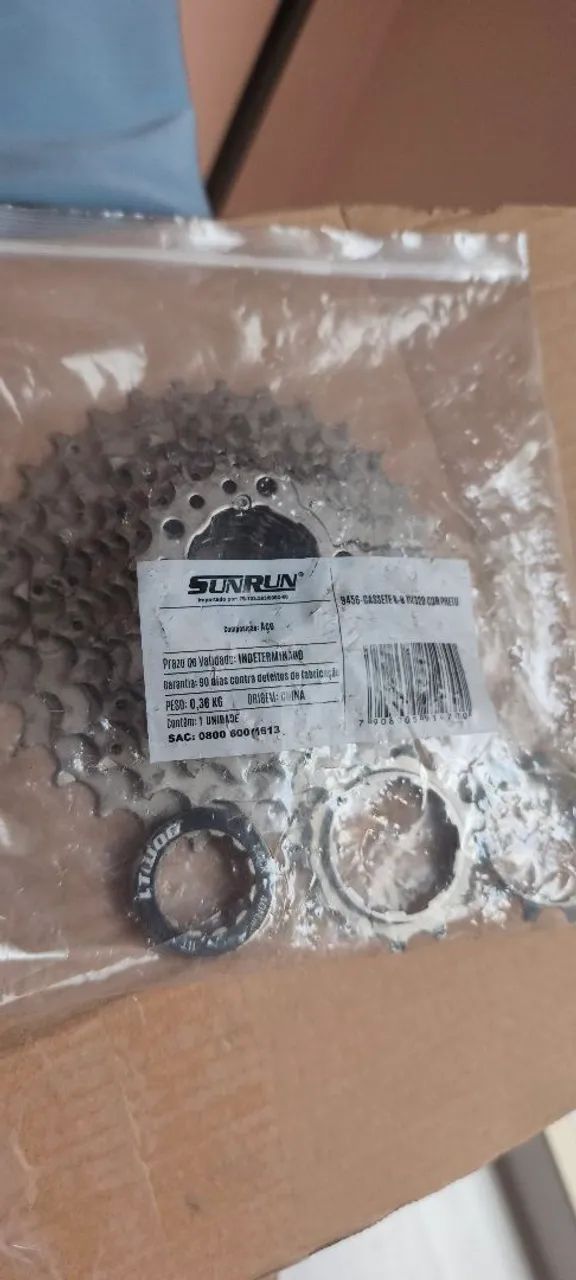 cassete k8 8v 11/32d sunrun