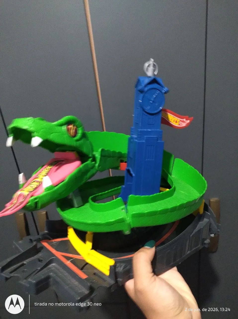 Pista hot Wheels ataque da cobra  - Foto 3