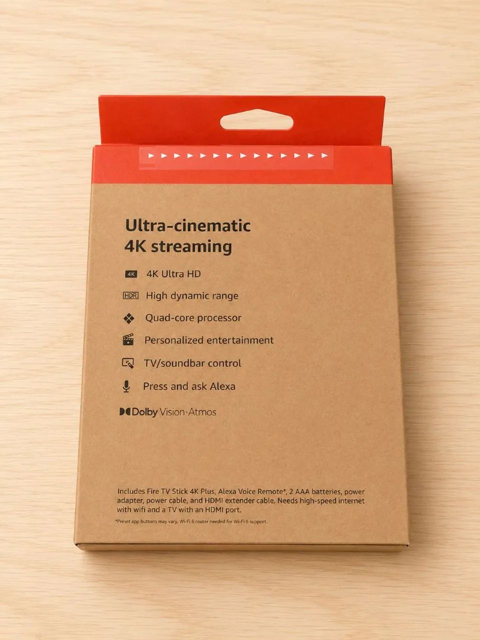 Fire Stick Tv 4k Plus com Wi-fi 6 e 8GB Armazenamento Lacrado Original  - Foto 2