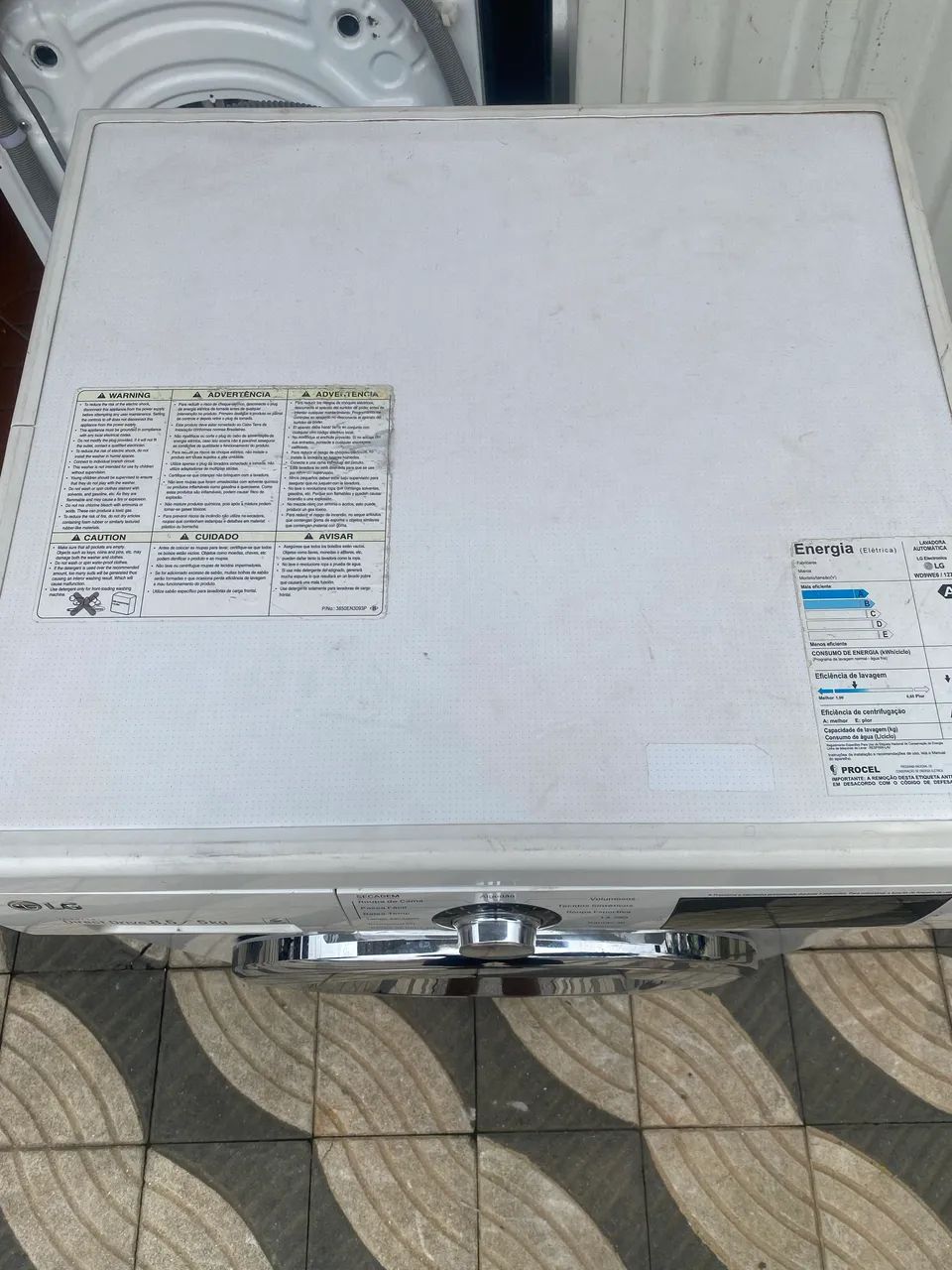 Lava e seca LG 9kg - Foto 2