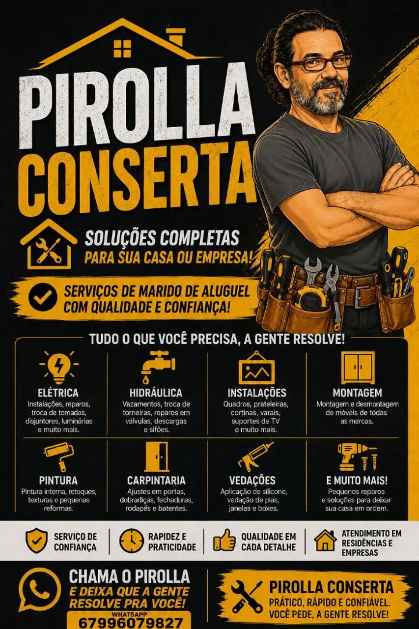 PIROLLA CONSERTA | BAIXADA SANTISTA 