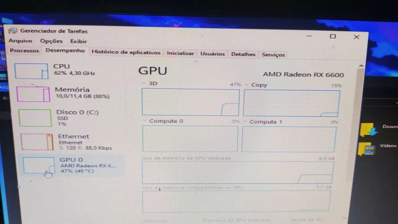 Placa de vídeo Rx 6600 de 8gb - Foto 3