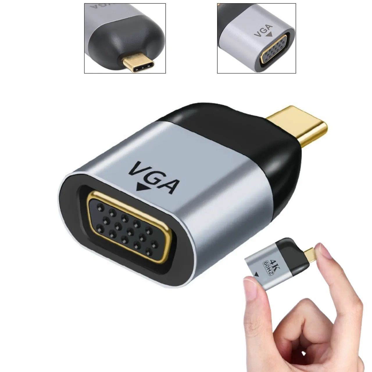 Conversor Tipo C Para VGA - Knup K