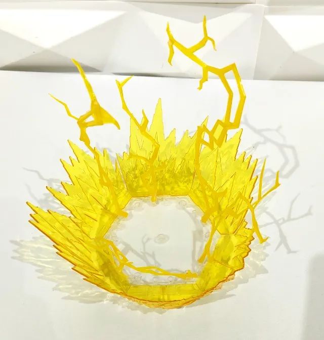 Effect Yellow Explosão De Poder P/ Majin Vegeta Sh Figuarts - Foto 4
