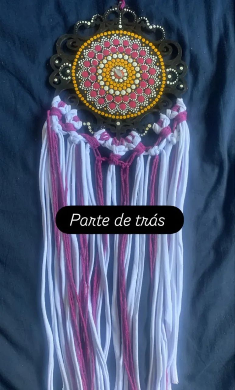 Filtro dos sonhos/mandala - Foto 2