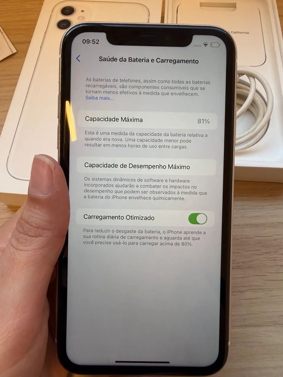 iPhone 11 128g com 81% de saúde de bateria - Foto 4