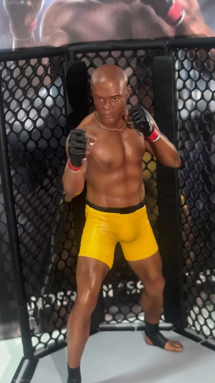 Iron studios estátua Anderson Silva - Foto 2