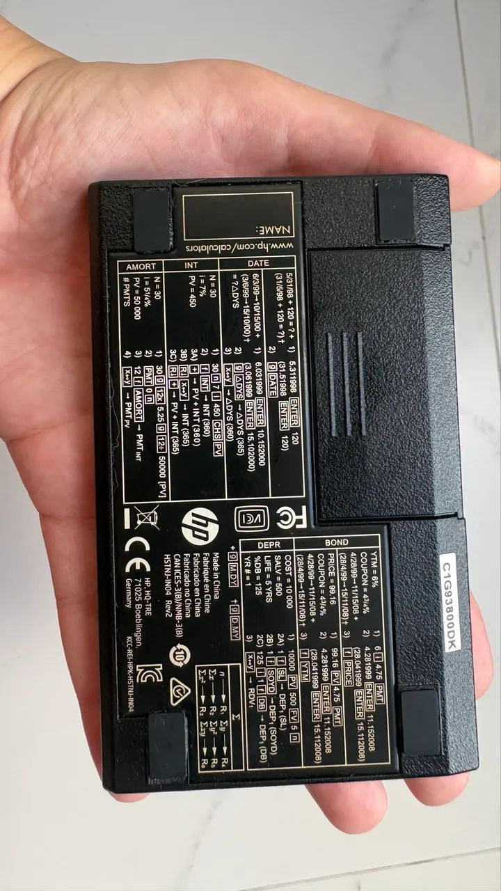 Calculadora Hp 12C Gold - Foto 5